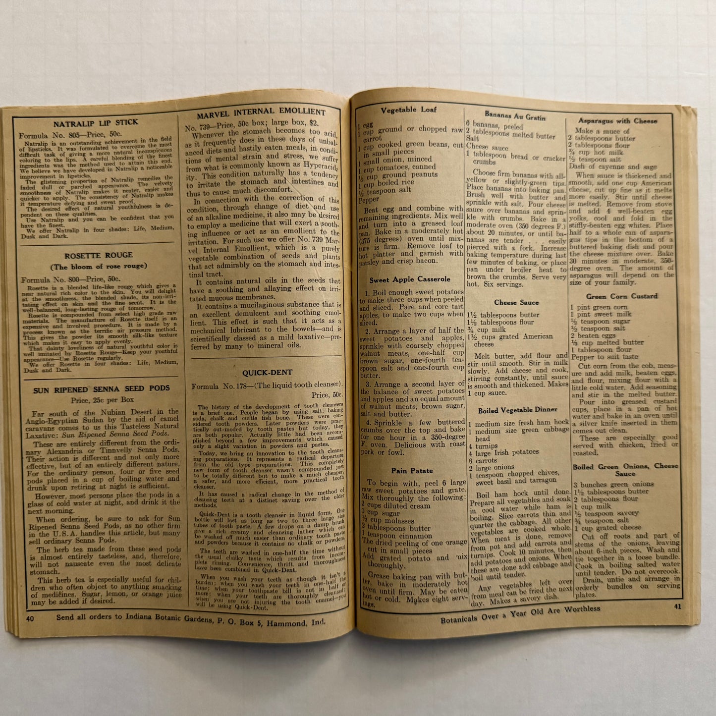 The Herbalist Almanac - 1941 Edition