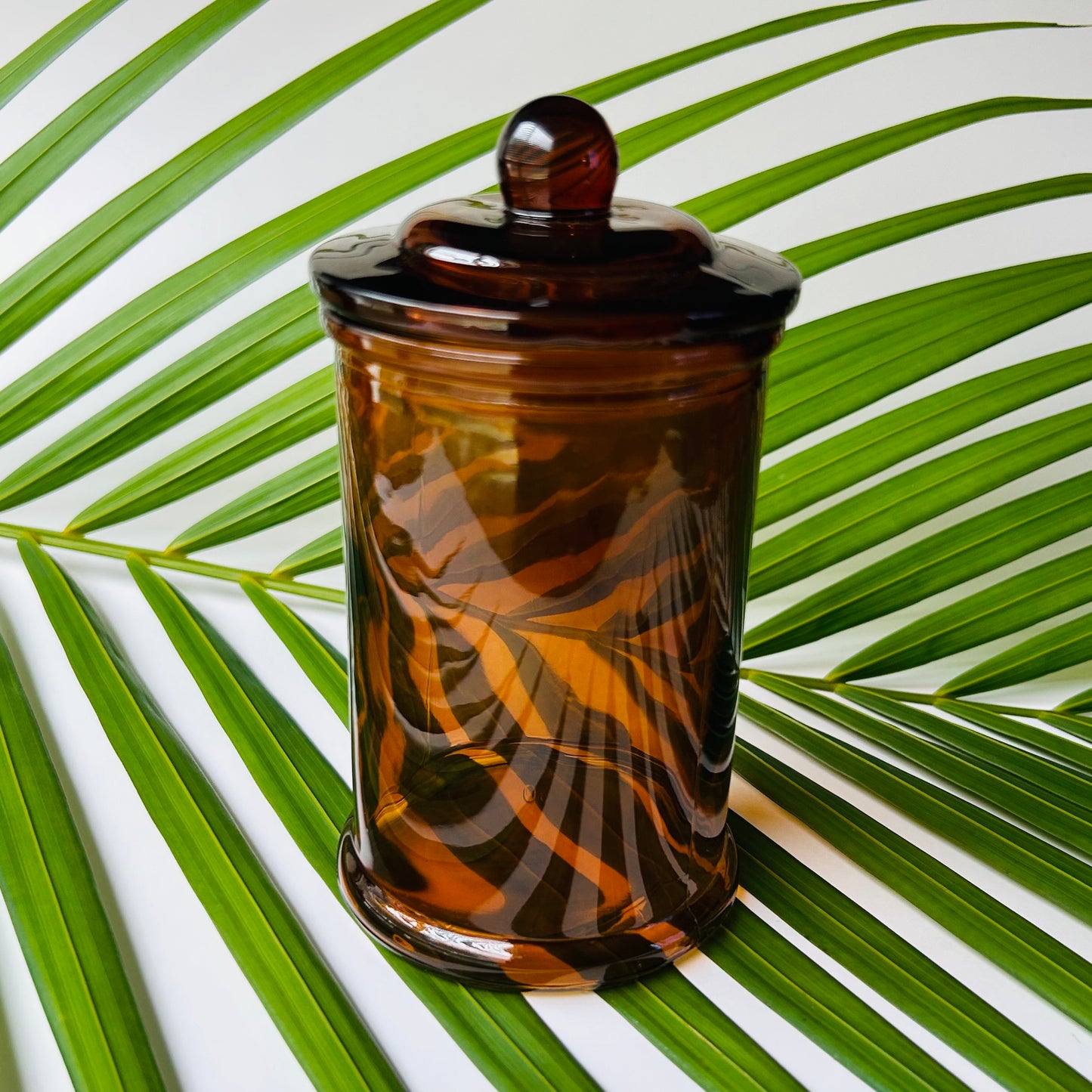 10 oz. Amber Glass Bell Jar