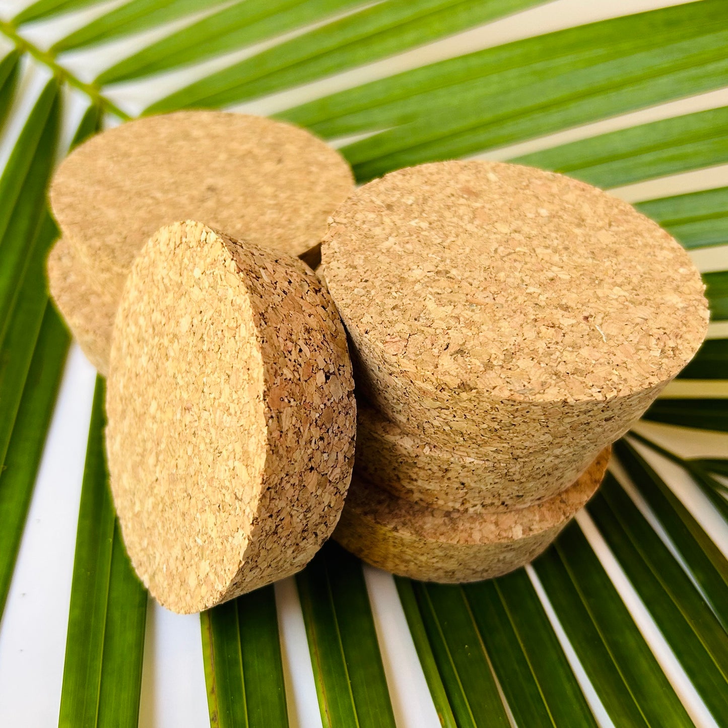 Tapered Agglomerated Corks 2 7/8” Top Diam, 2 5/8” Bottom Diam, 13/16” H