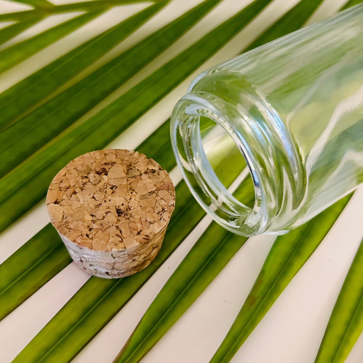 3.4 oz Round Spice Jar with Cork