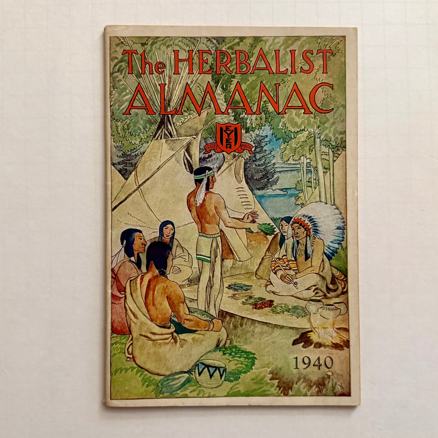 The Herbalist Almanac - 1940 Edition