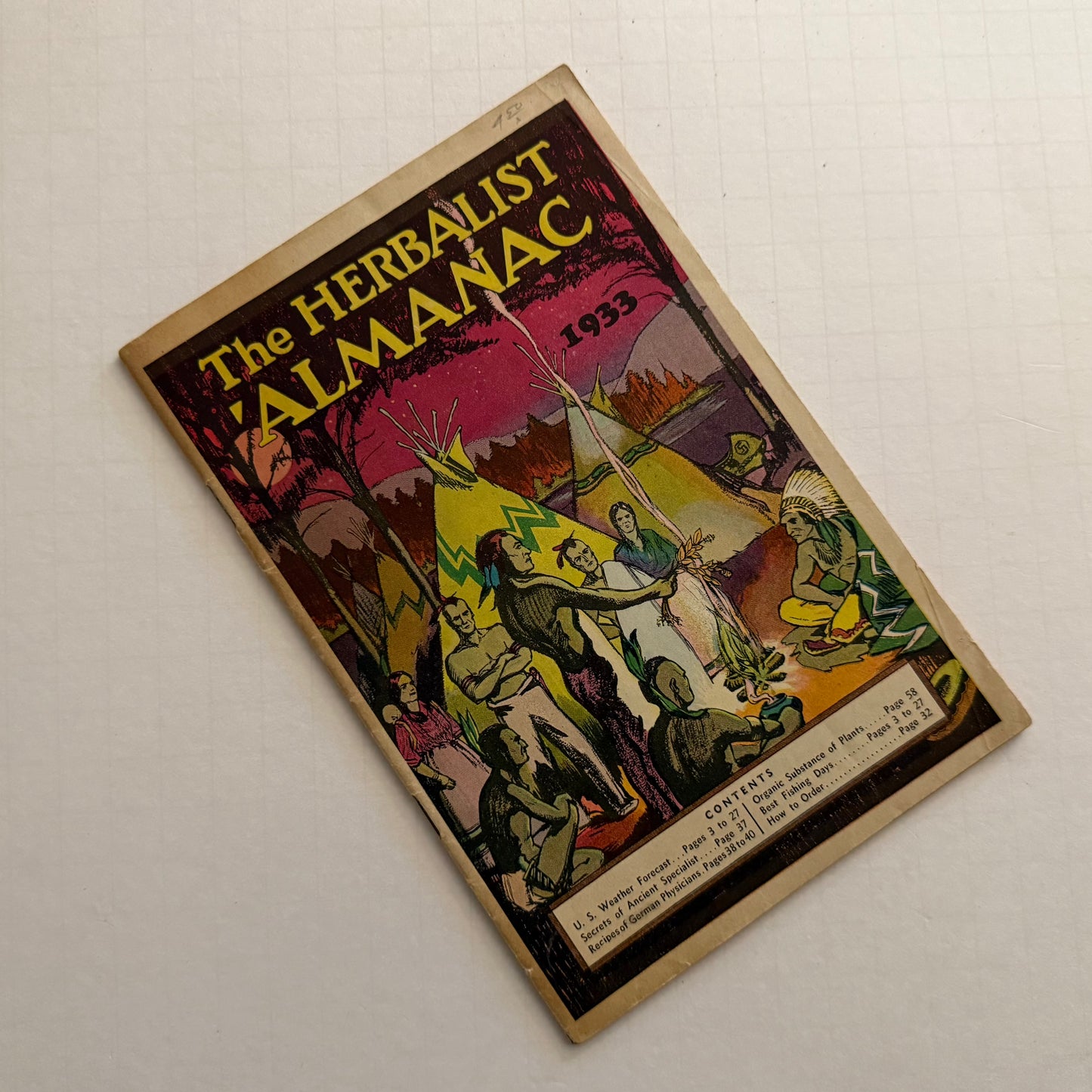 The Herbalist Almanac - 1933 Edition
