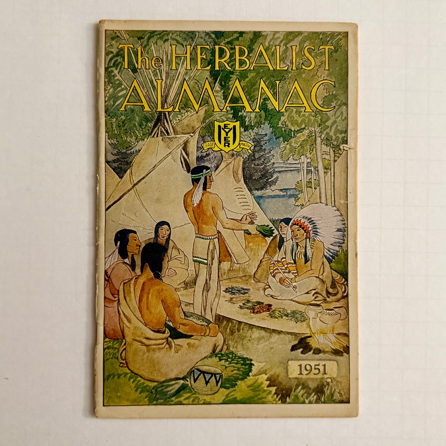 The Herbalist Almanac -1951 Edition