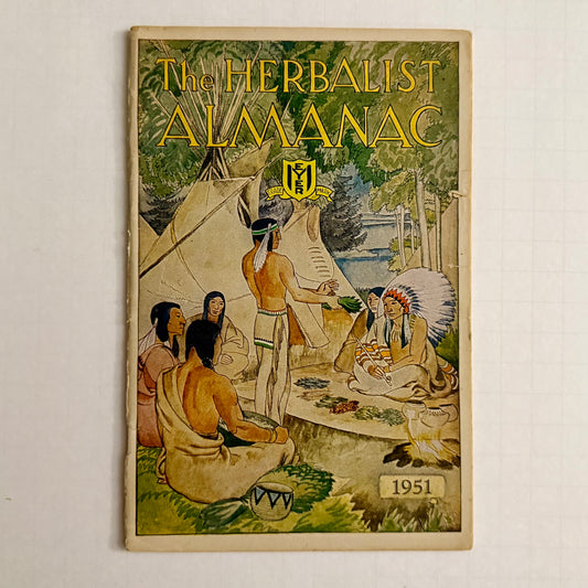 The Herbalist Almanac -1951 Edition