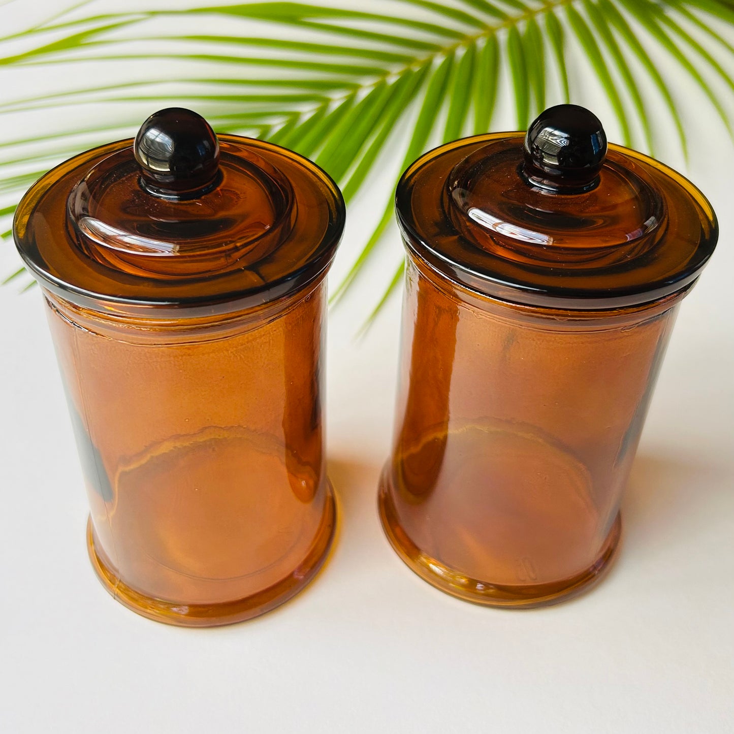 10 oz. Amber Glass Bell Jar