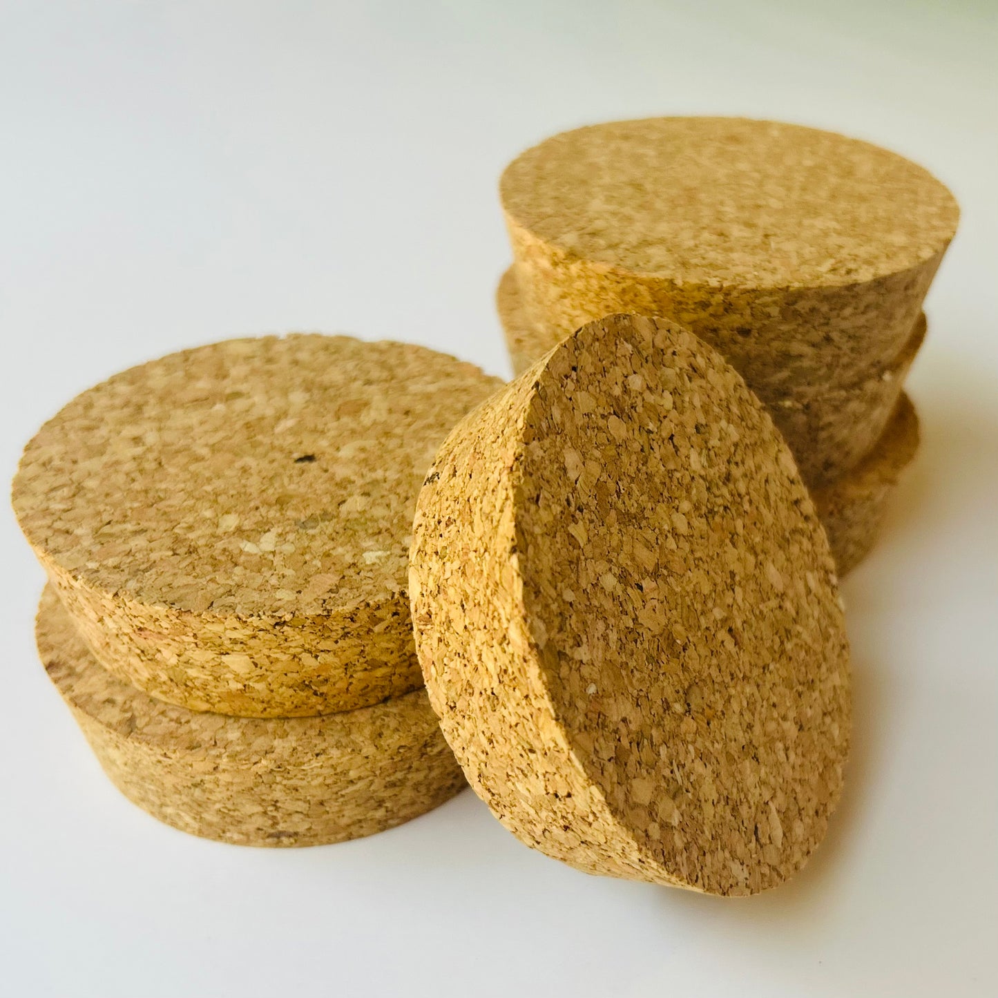 Tapered Agglomerated Corks 2 7/8” Top Diam, 2 5/8” Bottom Diam, 13/16” H