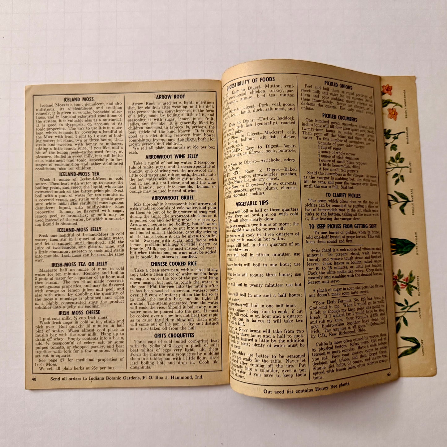 The Herbalist Almanac -1951 Edition