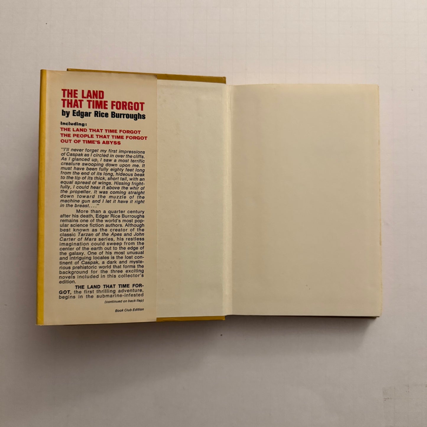 The Land That Time Forgot – Caspak Trilogy Edition by Edgar Rice Burroughs | Lost-World Adventure Classic