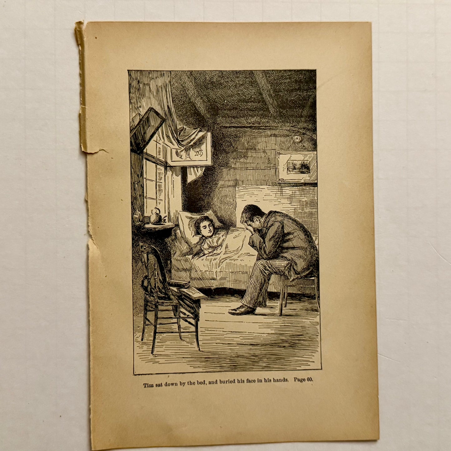 The Little Heroine of Poverty Flat — Elizabeth Maxwell Comfort (1895) Antique Illustrated Pages