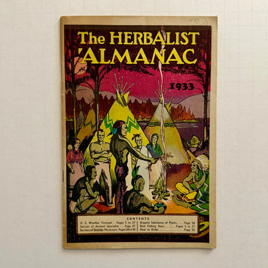 The Herbalist Almanac - 1933 Edition