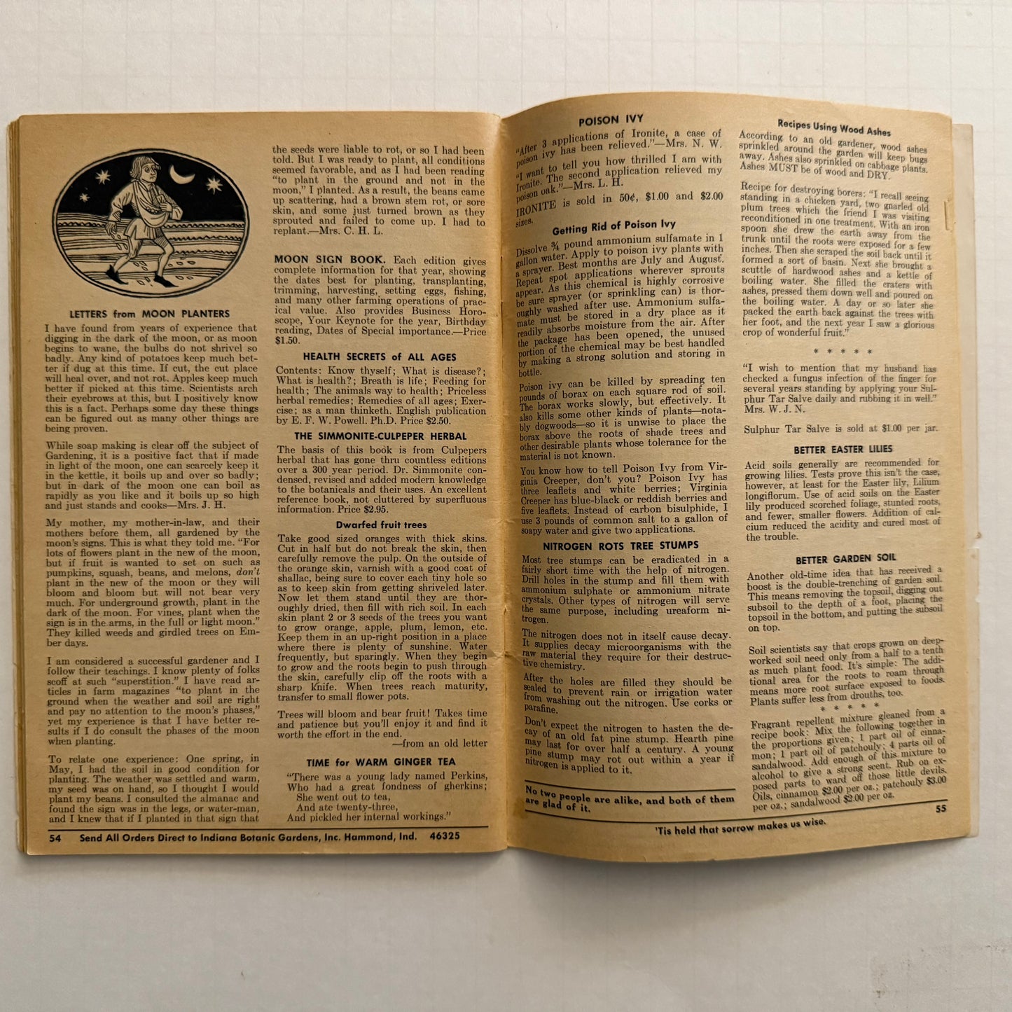 The Herbalist Almanac - 1967 Edition