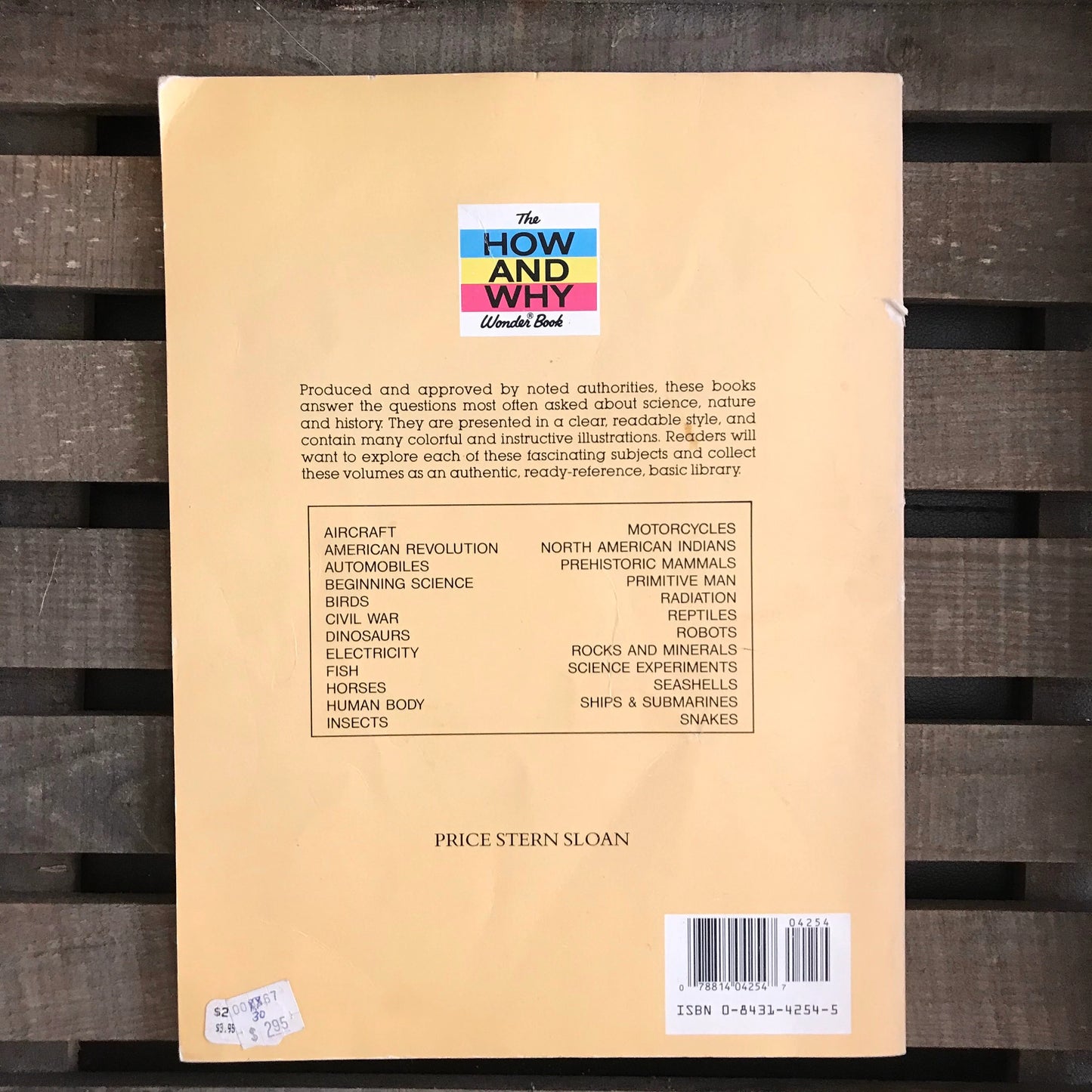 North American Indians - The How and Why Wonder Book (used)