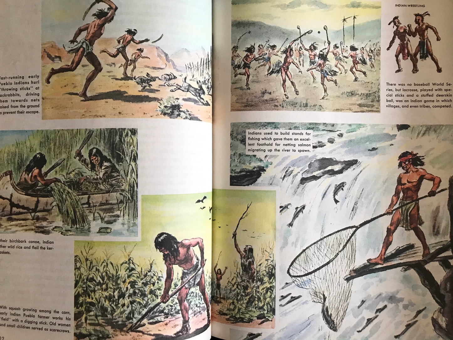 North American Indians - The How and Why Wonder Book (used)