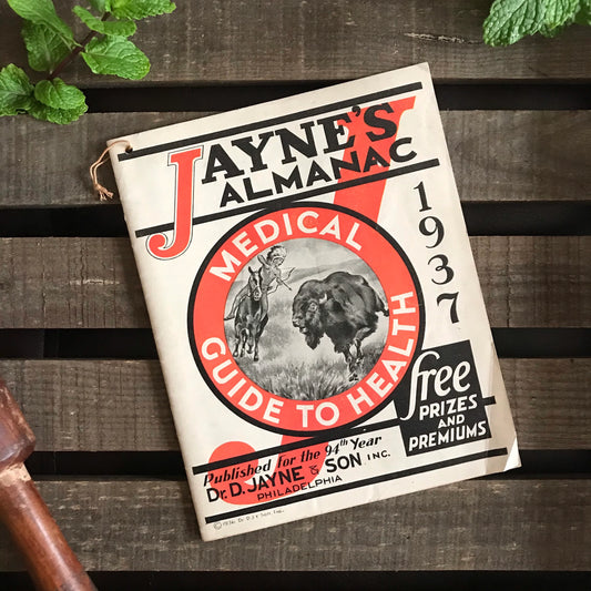 Jaynes Almanac 1937 / Medical Guide to Health