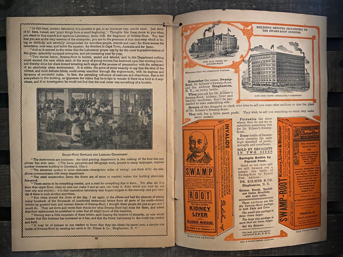 1923 Swamp Root Almanac (antique)