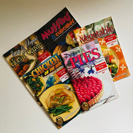 Cookbooks, 5 Piece Set (used)