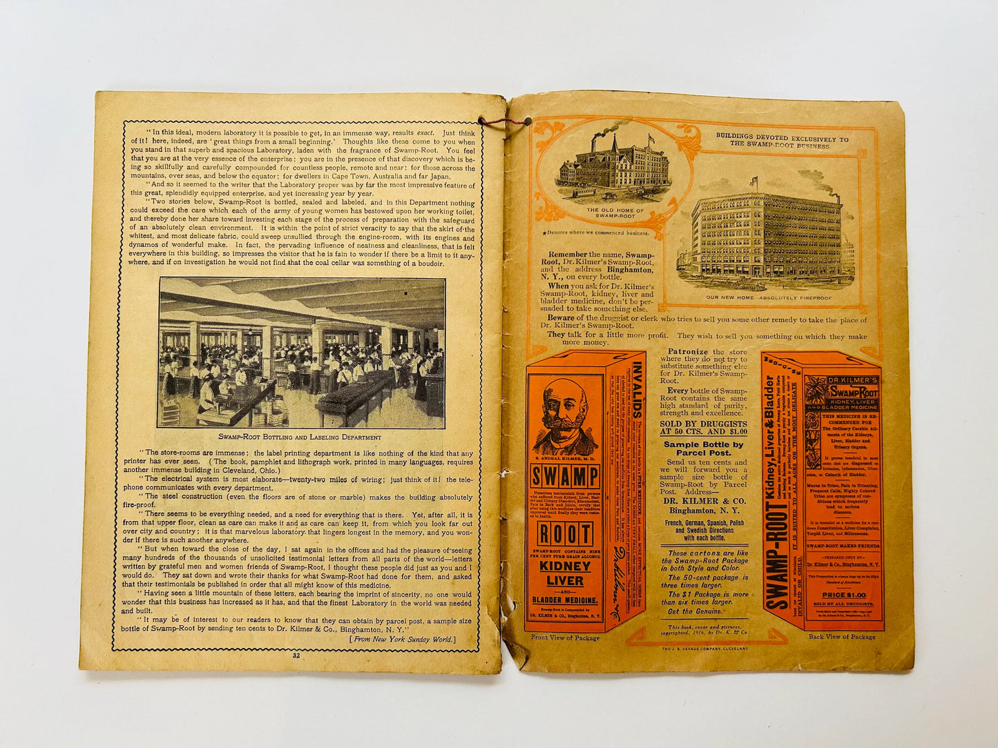 Swamp Root Almanac 1917 (antique)