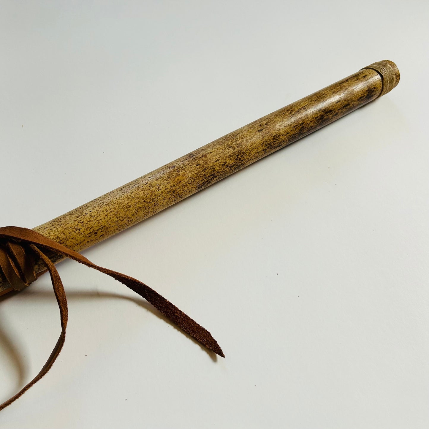 Native American style bamboo flute in the key of A