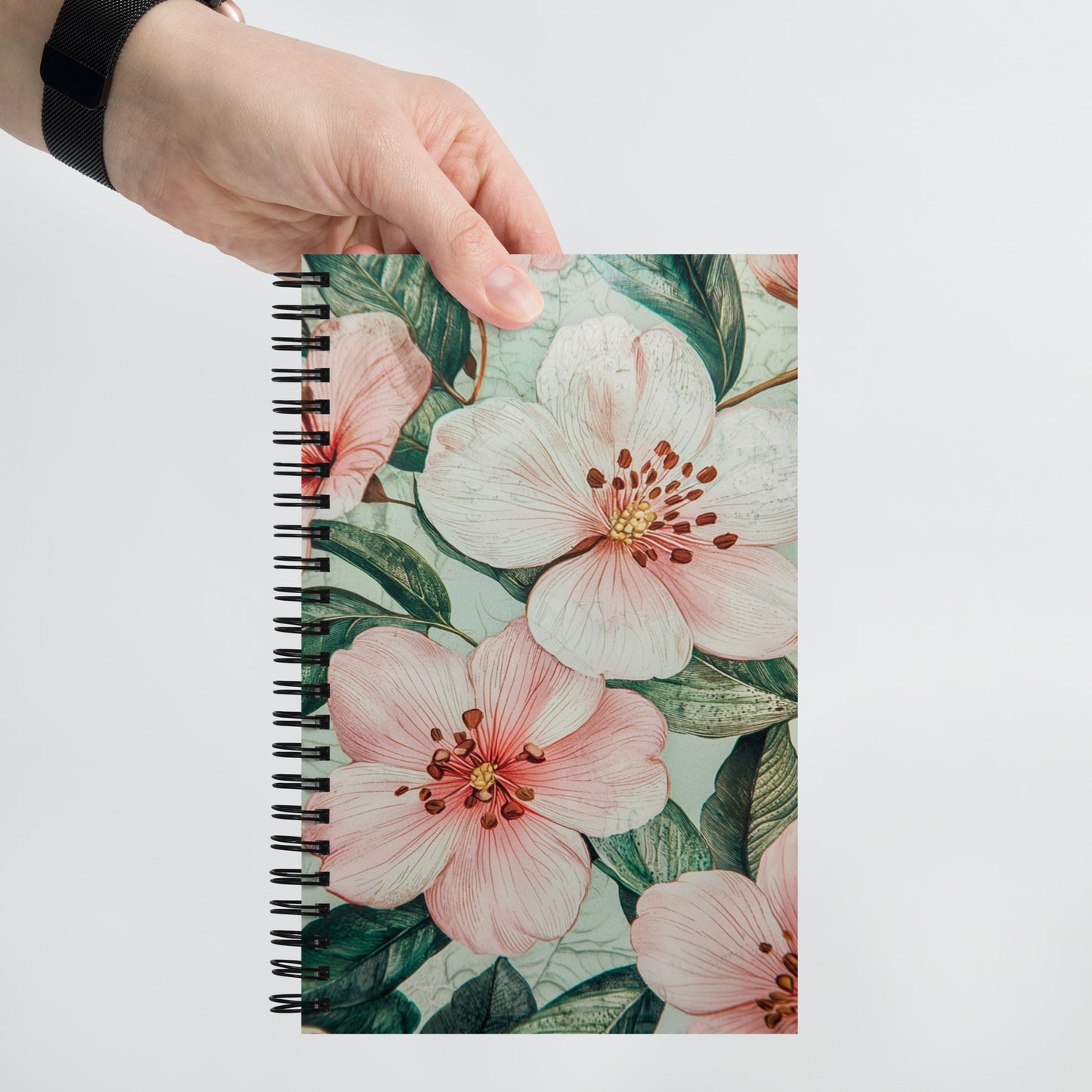 Wild Floral Spiral Notebook