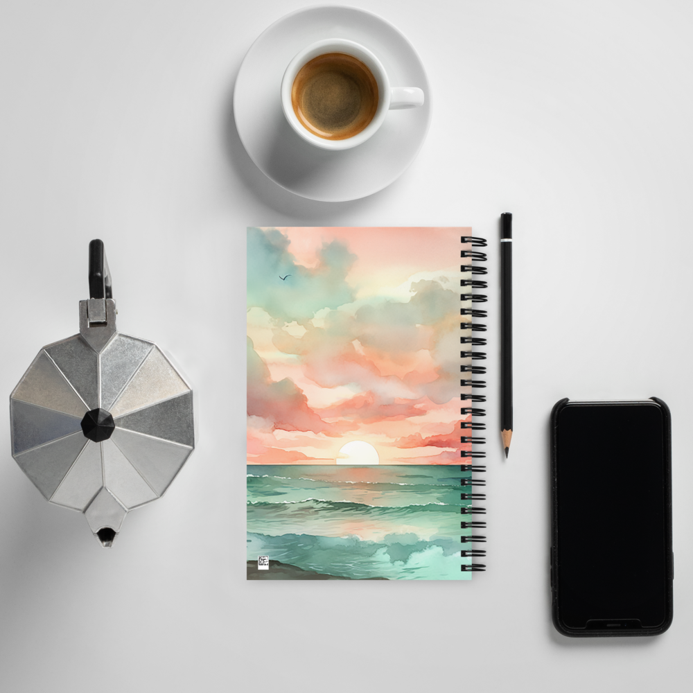 Discovery Beach Resort Spiral Notebook
