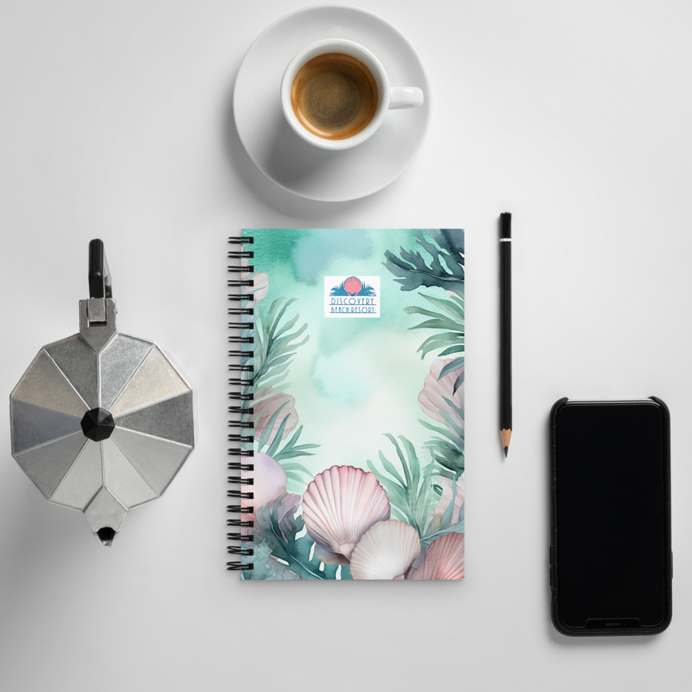 Discovery Beach Resort Spiral Notebook
