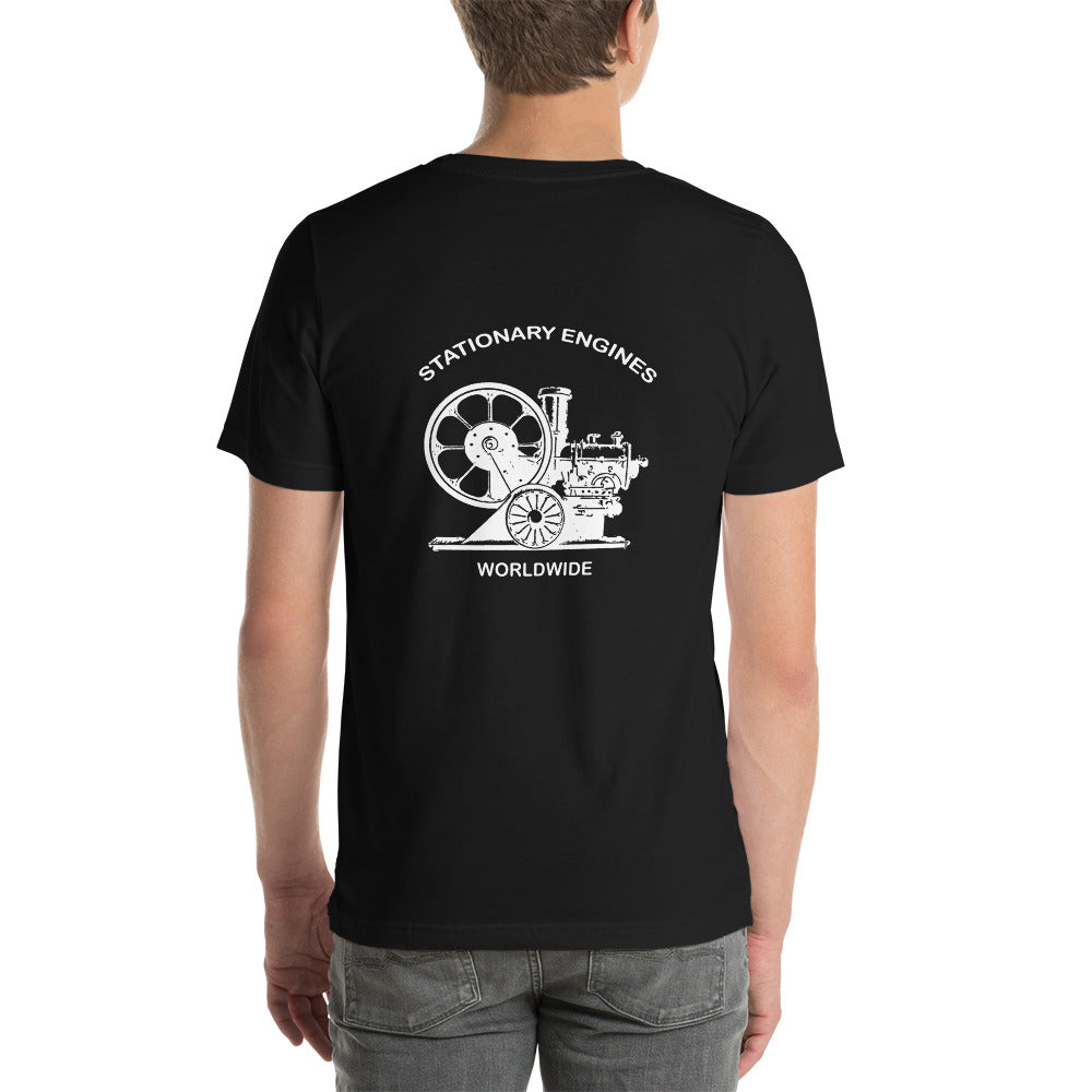 Stationary Engines Worldwide Unisex T-Shirt (no logo on front)