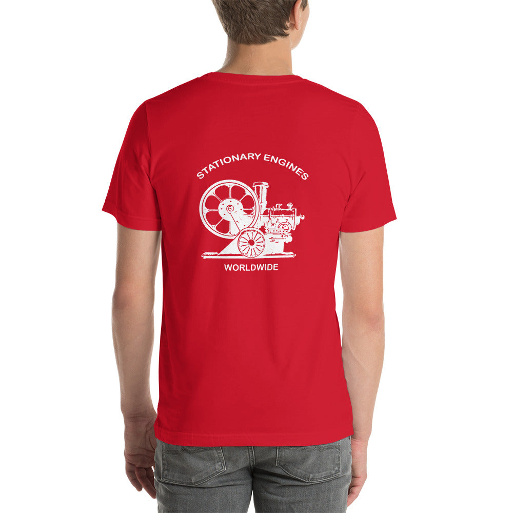 Stationary Engines Worldwide Unisex T-Shirt (no logo on front)