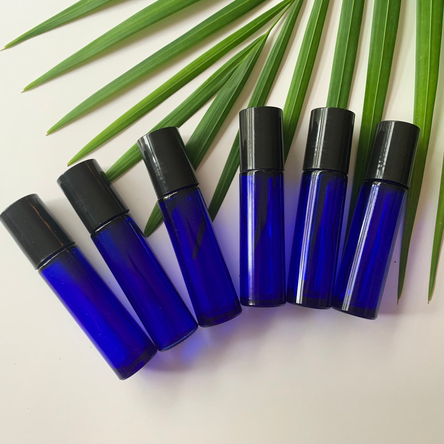 Glass Roll On Bottle, Cobalt Blue