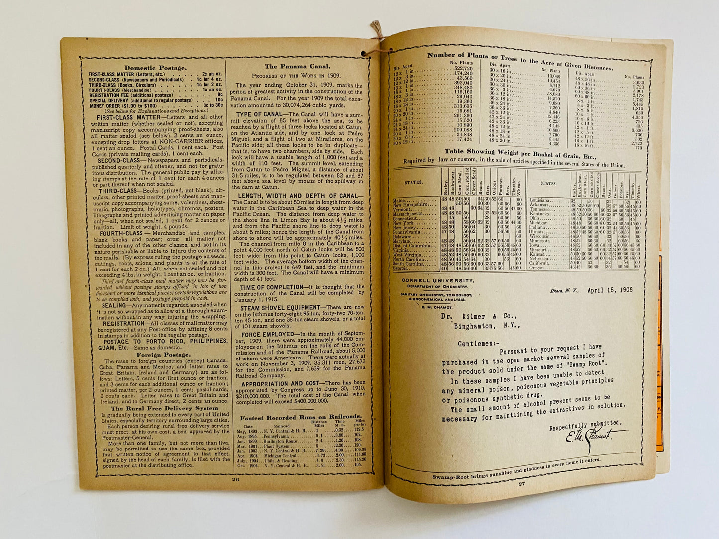 Swamp Root Almanac 1911