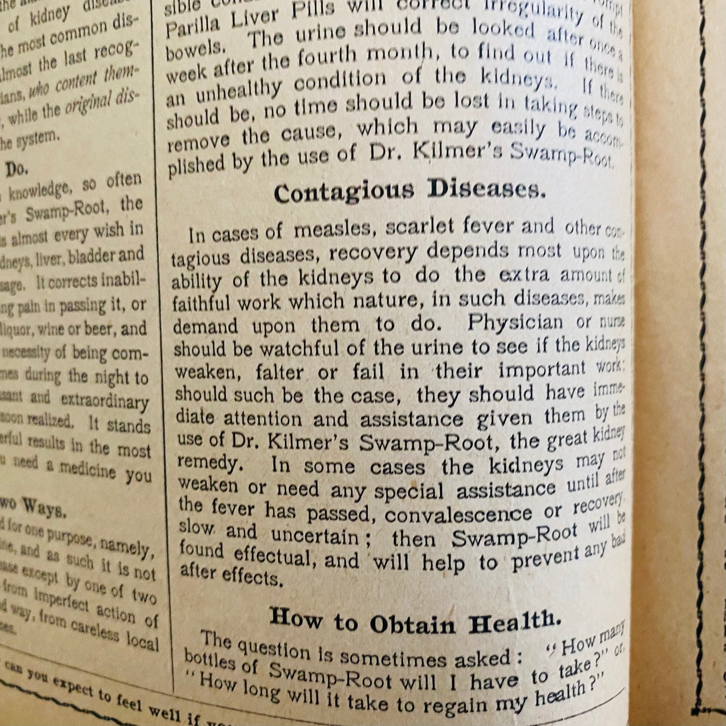 Swamp Root Almanac 1911