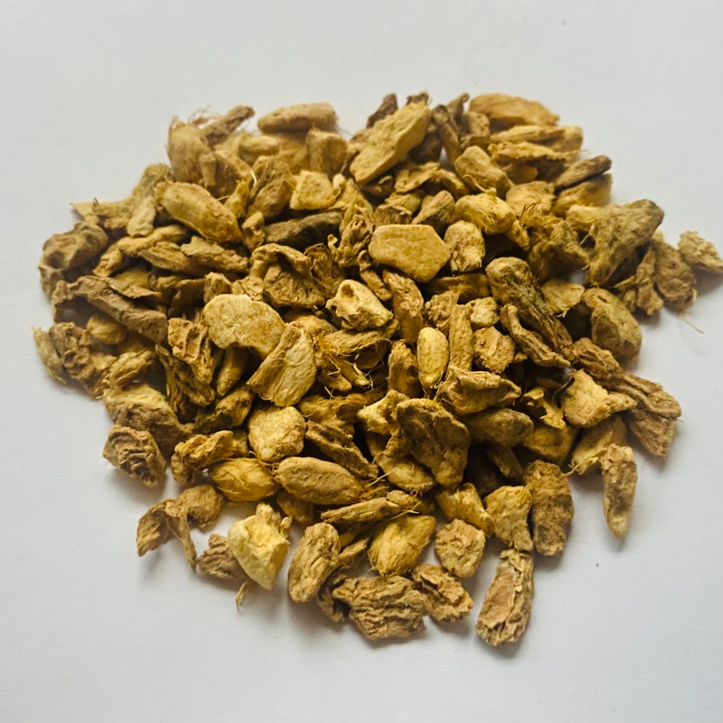 Ginger Root, Organic, cut and sifted