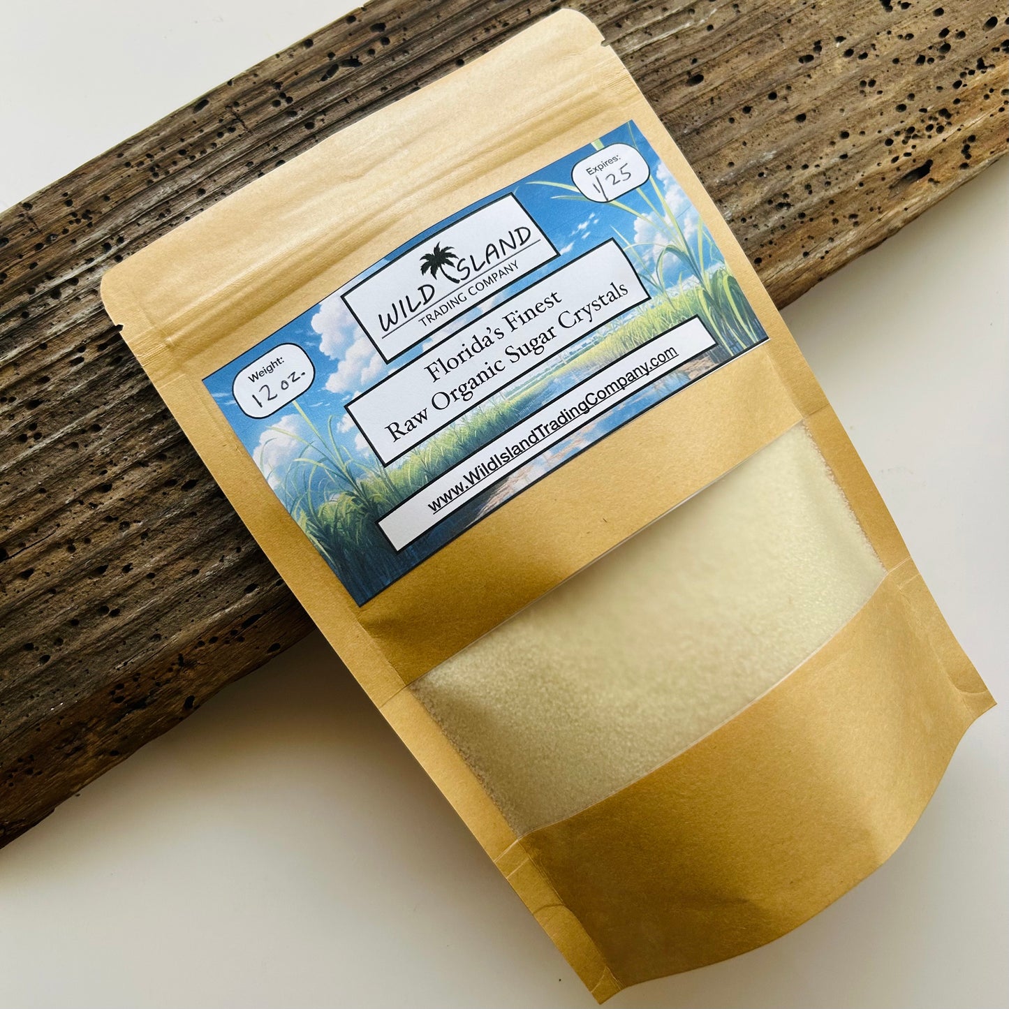 Florida’s Finest Raw Organic Sugar Crystals