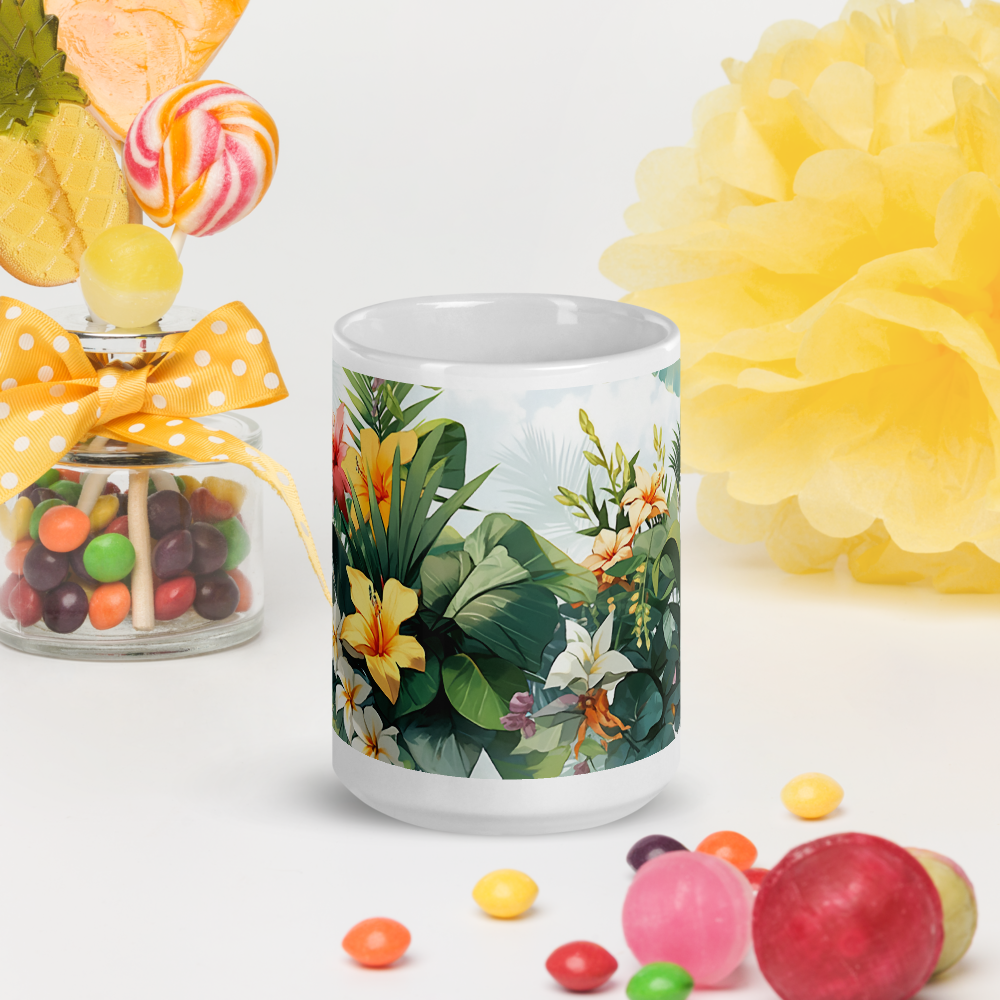 Wild Island "Flowers" Coffee Cup
