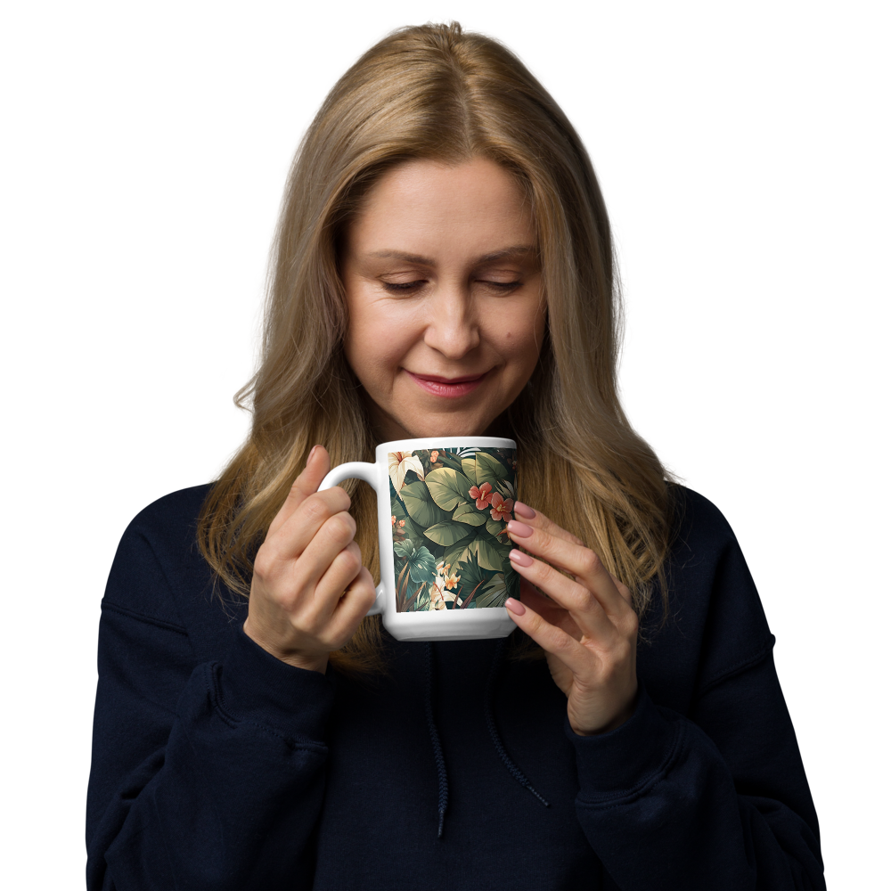 Wild Island "Tropical Jungle" Coffee Mug