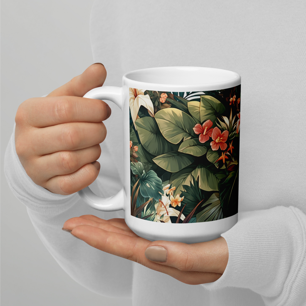 Wild Island "Tropical Jungle" Coffee Mug