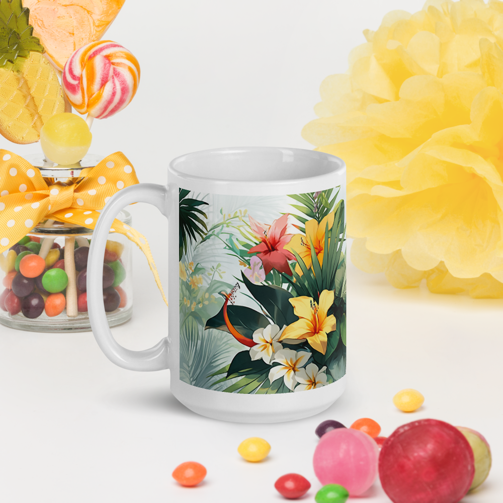 Wild Island "Flowers" Coffee Cup