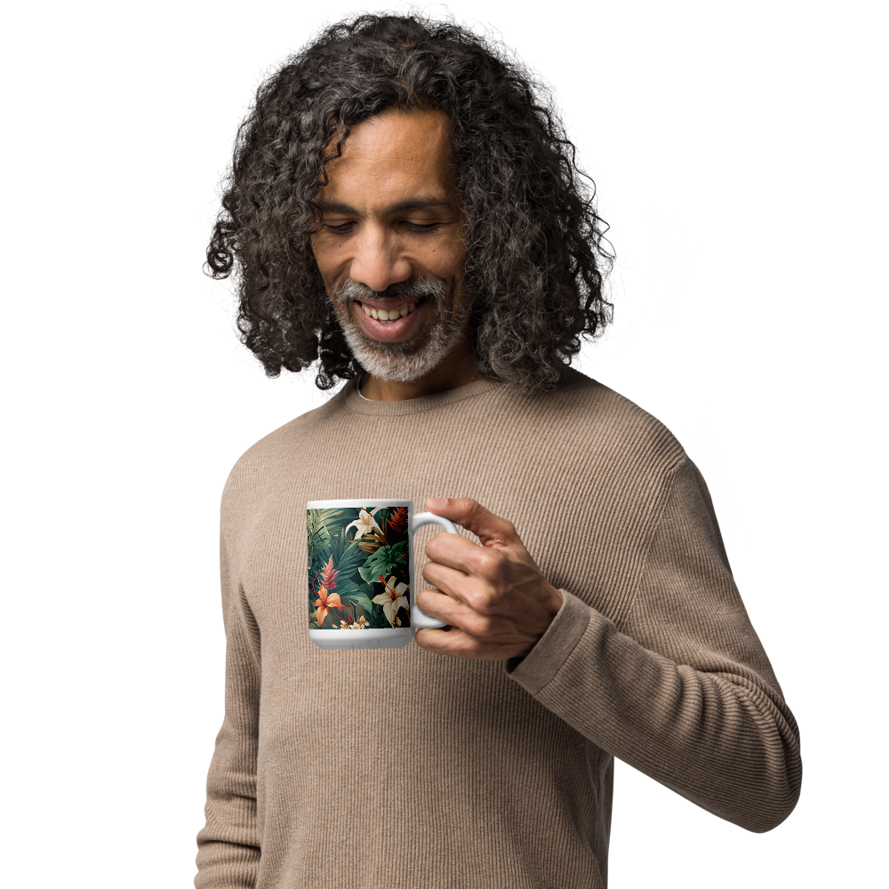 Wild Island "Tropical Jungle" Coffee Mug