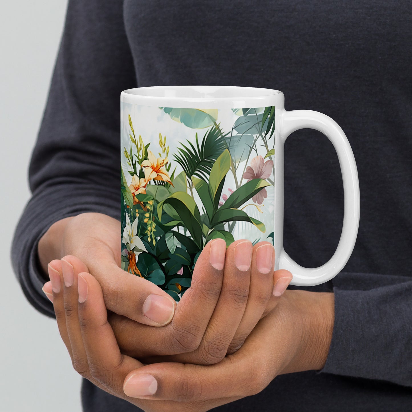 Wild Island "Flowers" Coffee Cup