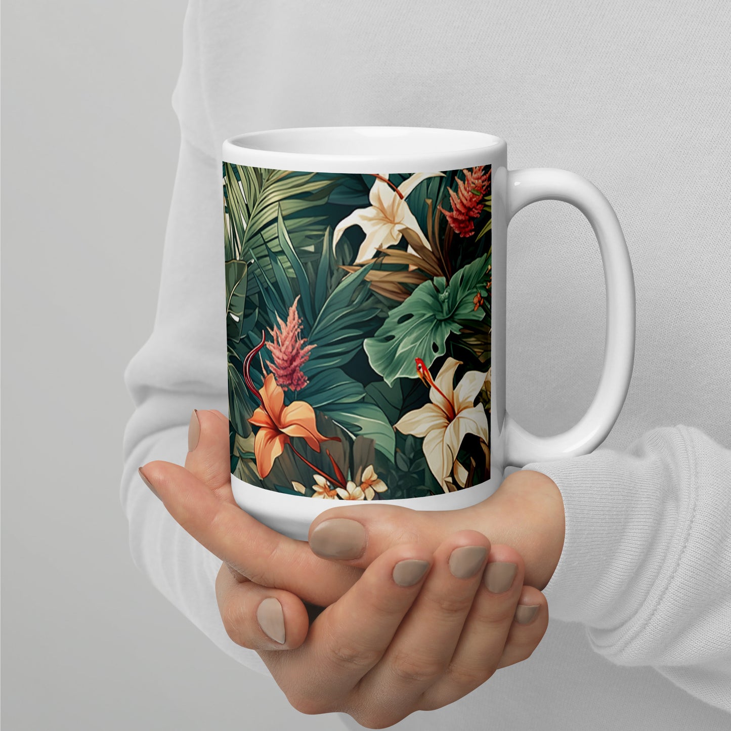 Wild Island "Tropical Jungle" Coffee Mug