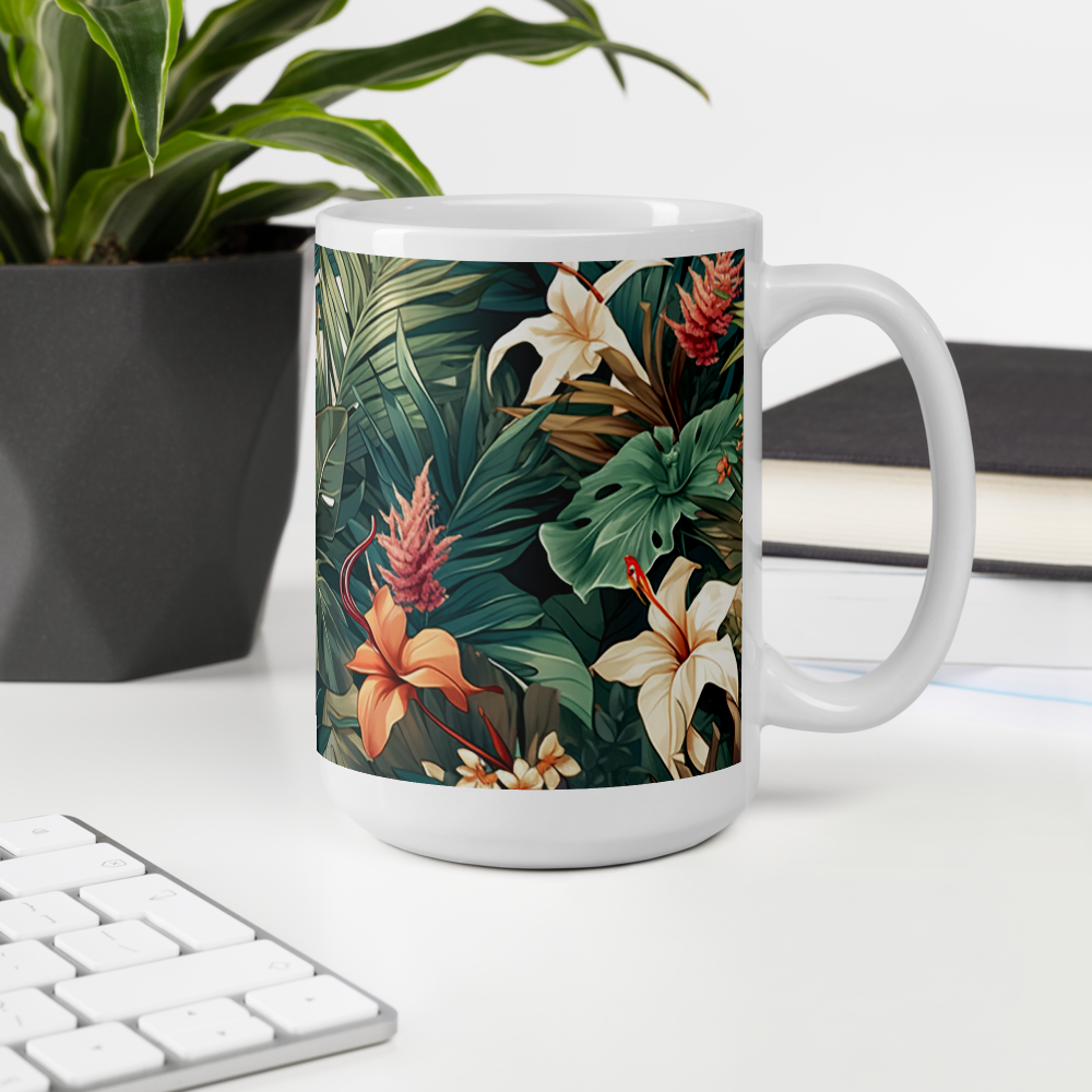 Wild Island "Tropical Jungle" Coffee Mug