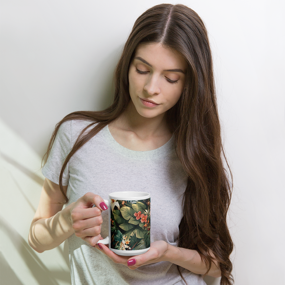 Wild Island "Tropical Jungle" Coffee Mug