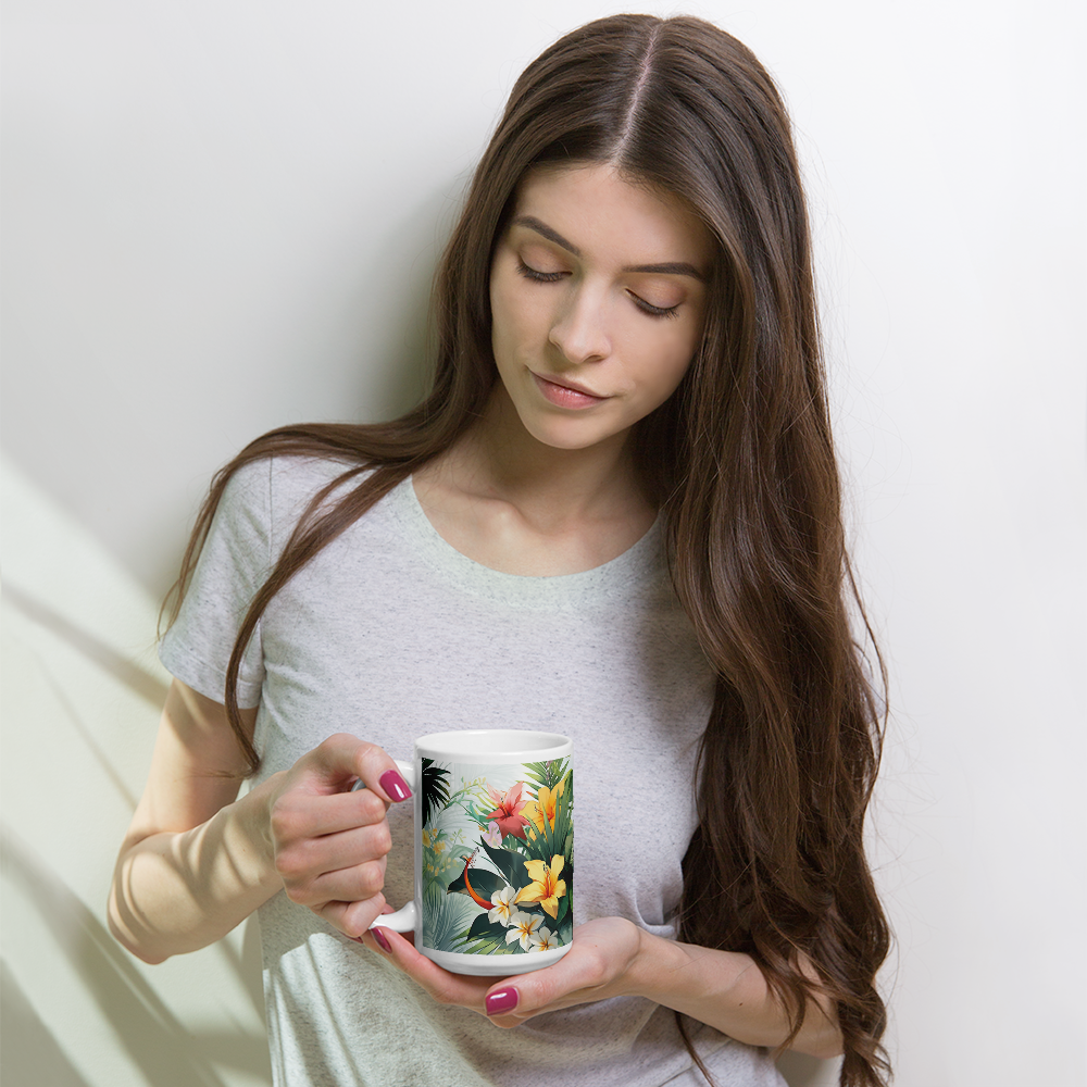 Wild Island "Flowers" Coffee Cup