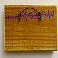 Sun Over Sea – Hand-Painted Wooden Art Block (6” x 5” x 1”)