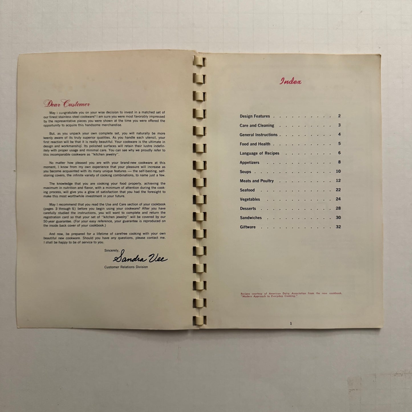 Vintage “The Pride of Your Kitchen” Cooking Guide | Mid-Century Kitchen Booklet