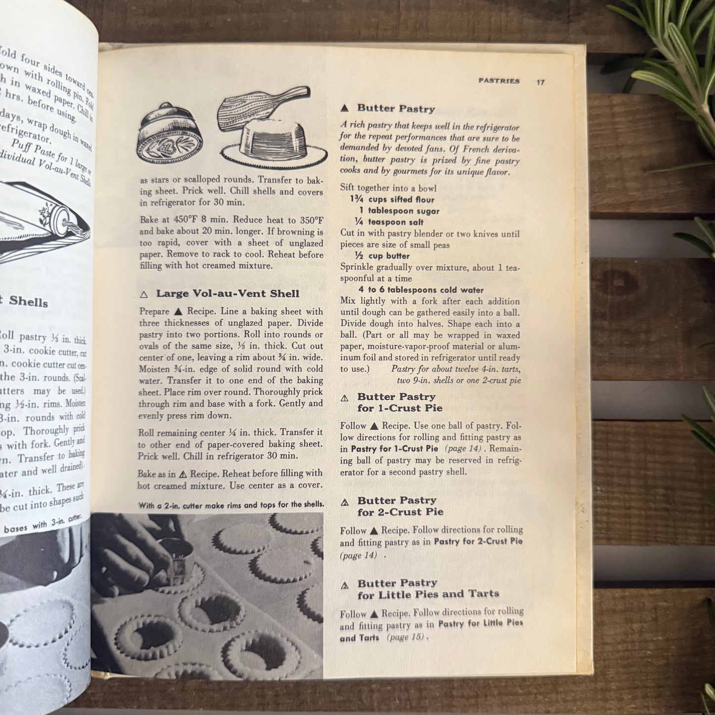 Pastries, Pies and Tarts – Home Cooking Library | Vintage Baking Book