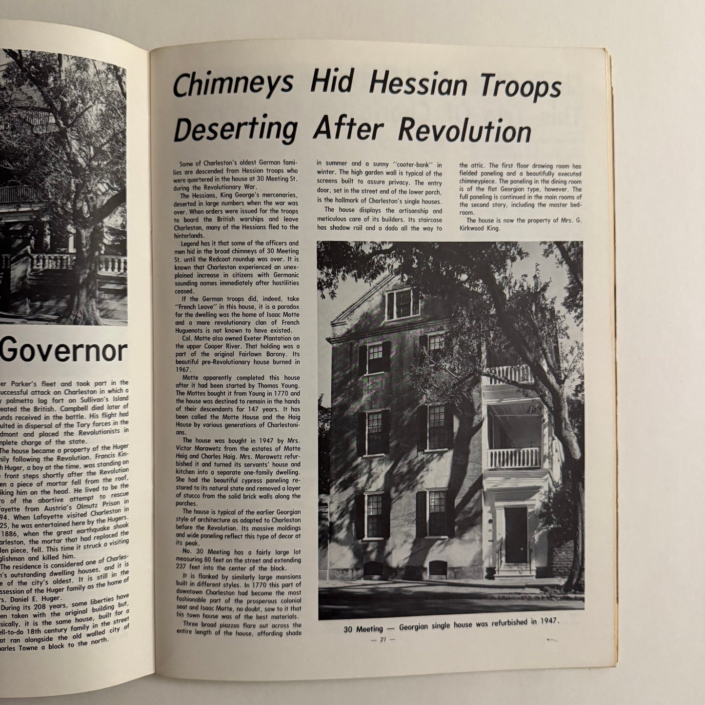 60 Famous Houses of Charleston, South Carolina