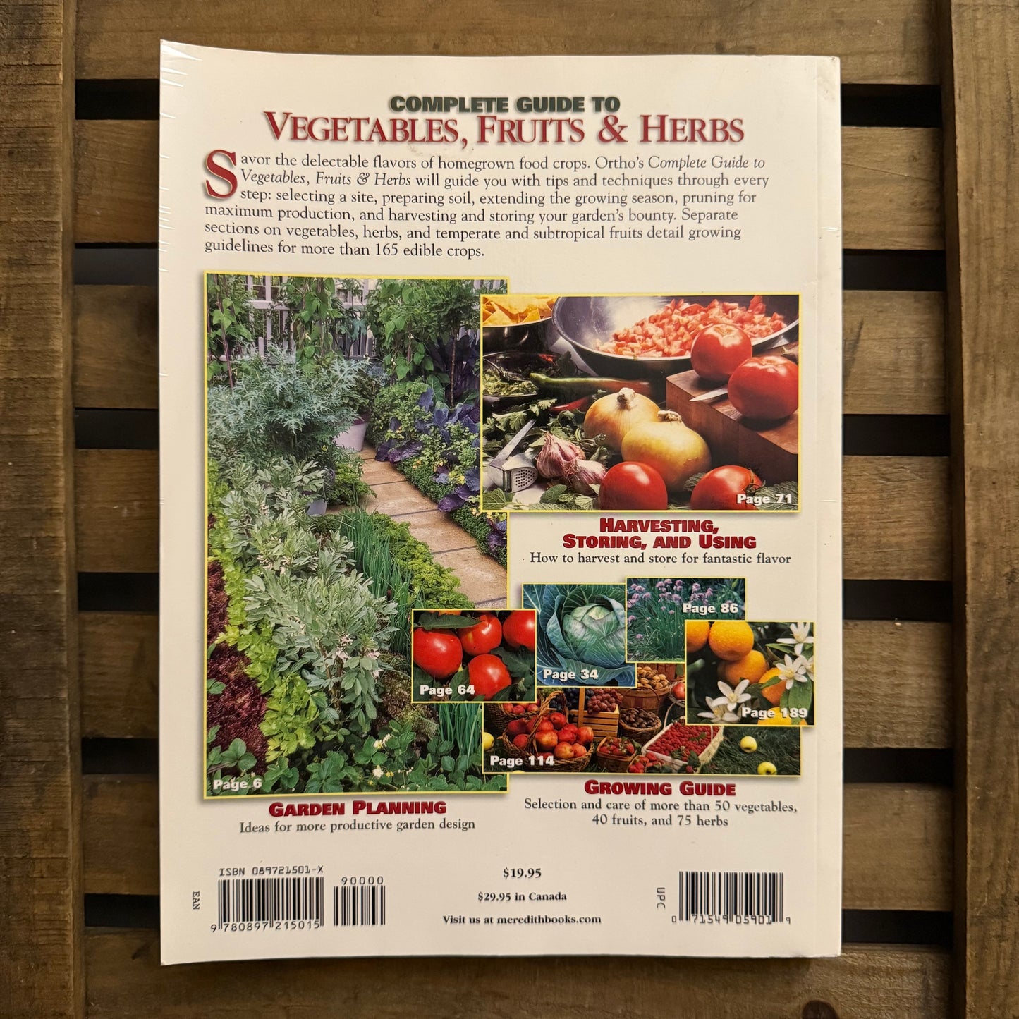 Complete Guide to Vegetables, Fruits & Herbs – Ortho Books