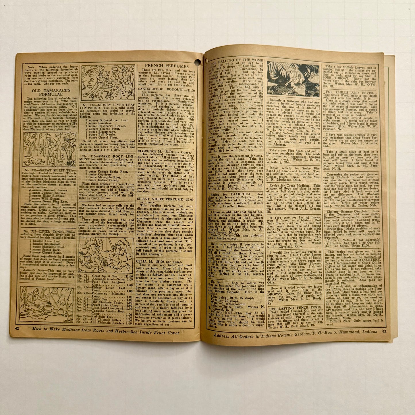 The Herbalist Almanac - 1931 Edition