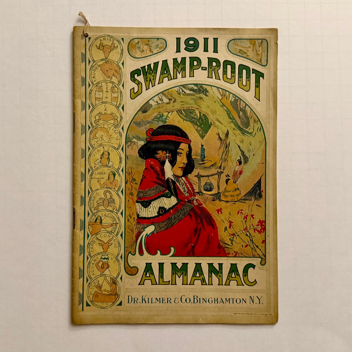 1911 Swamp Root Almanac (antique)