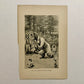 Set of 6 Antique “Uncle Remus” Book Illustrations — Br’er Rabbit, Br’er Fox & Br’er Bear (A.B. Frost, c.1900)